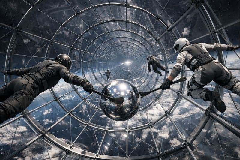 Arena Interior — Zero-G Match